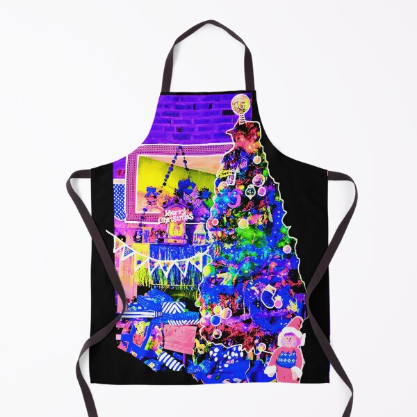 Item preview, Christmas Cheer (neon blue) designed and sold by bekki smith.