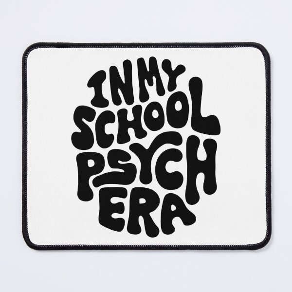 Item preview, In My School Psych Era Word Art designed and sold by Unhinged Heather.