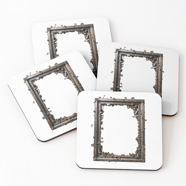 Item preview, Intricately Designed Wooden Picture Frame on Black Background designed and sold by Creative88Art.