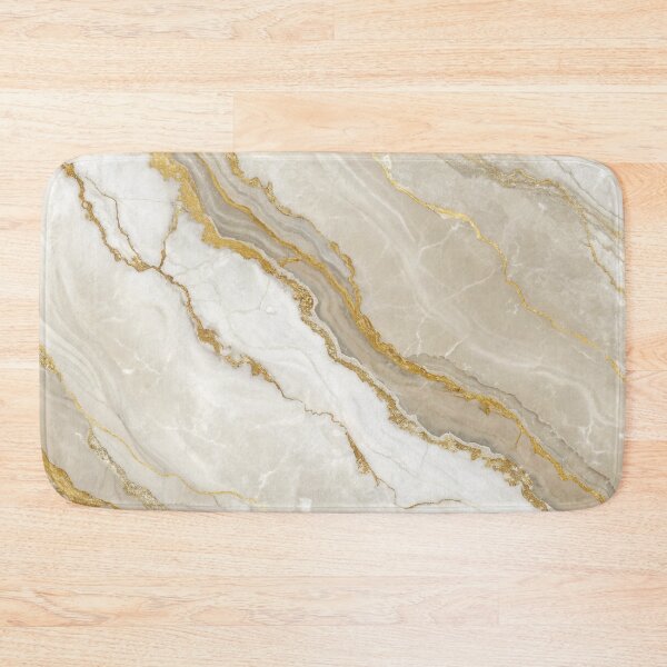 Item preview, Khaki, White, and Gold Luxury Marble Texture Background designed and sold by Alihassan-Art.