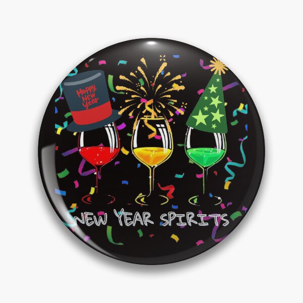 Item preview, New Year Spirits Celebration designed and sold by aggiesArt.