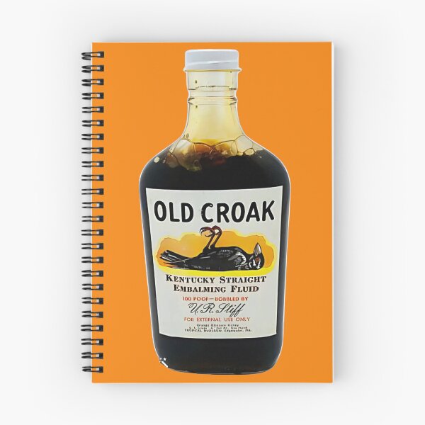 Item preview, Old Croak Embalming Fluid Bottle designed and sold by JoezPlace.