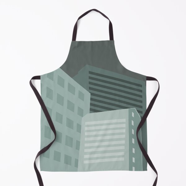Item preview, sage green cityscape designed and sold by kobyakov.