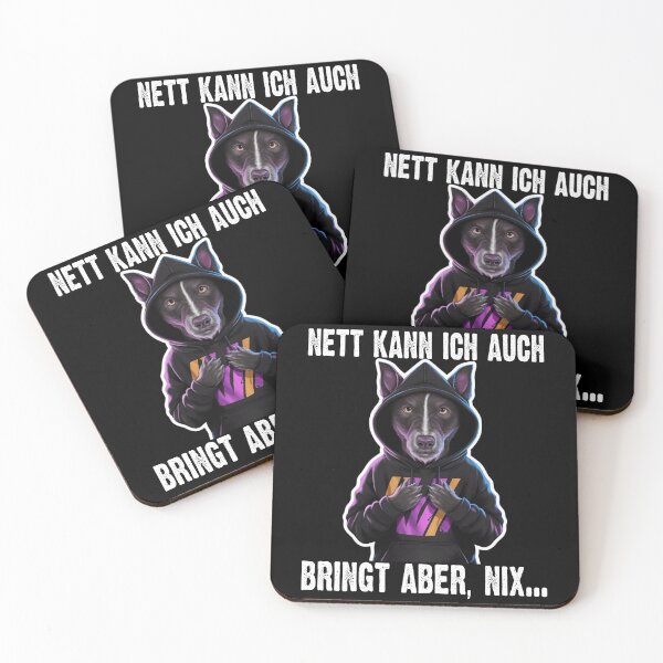 Item preview, Nett Kann Ich Auch Bringt Aber , Nix  - Cooles Hund  - Lustiges Zitat  designed and sold by Smix Pixels.