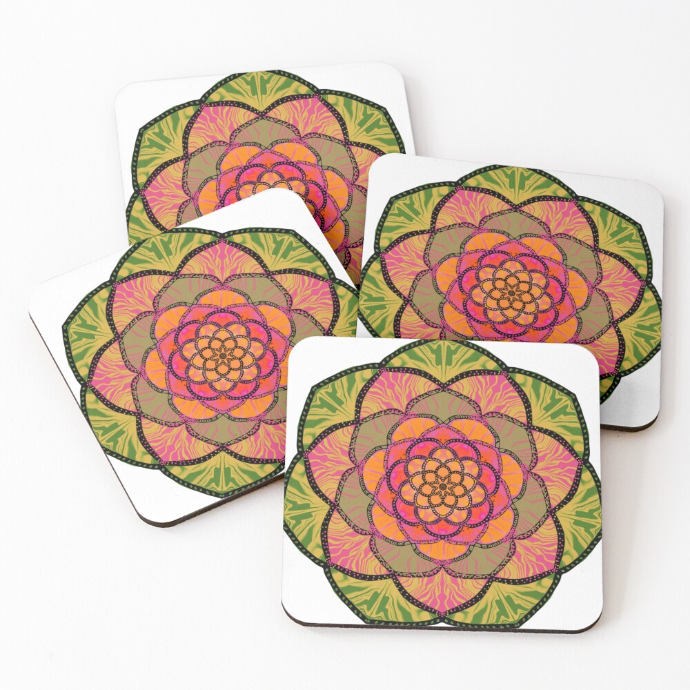 Item preview, Coasters (Set of 4) designed and sold by BomShellsDesign.