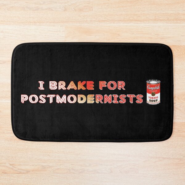 Item preview, I Brake for Postmodernists [Warhol] designed and sold by saaad-pap.