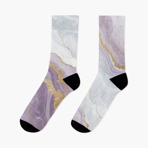 Artikelvorschau, Elegante Marmorstruktur in Lavendel und Gold entworfen und verkauft von Alihassan-Art.
