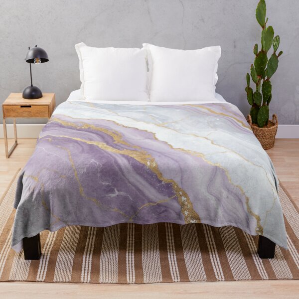 Item preview, Elegant Lavender and Gold Marble Texture designed and sold by Alihassan-Art.