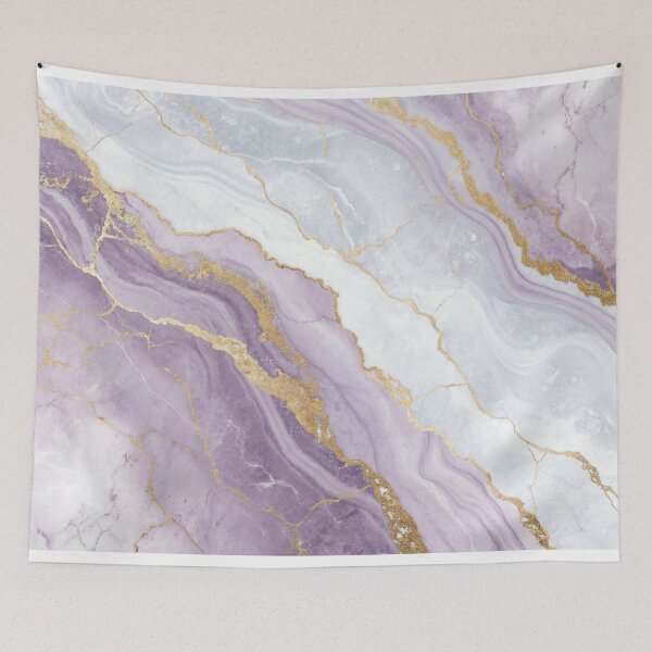 Item preview,  Elegant Lavender and Gold Marble Texture designed and sold by Alihassan-Art.