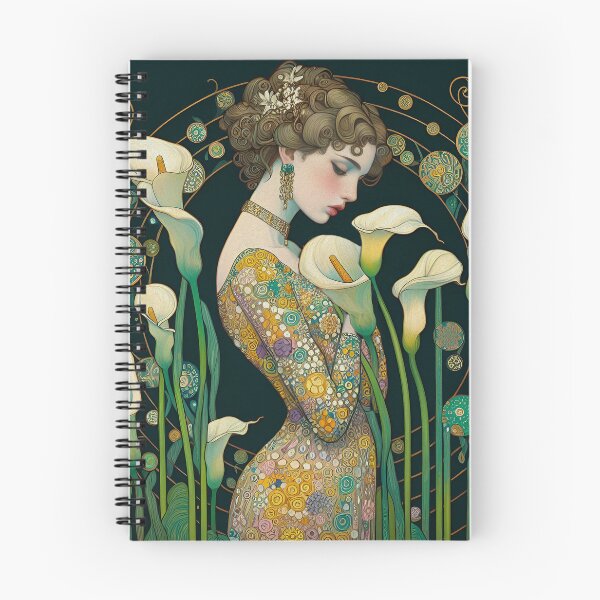Item preview, Girl and Calla flowers 5 designed and sold by aleksandr13.