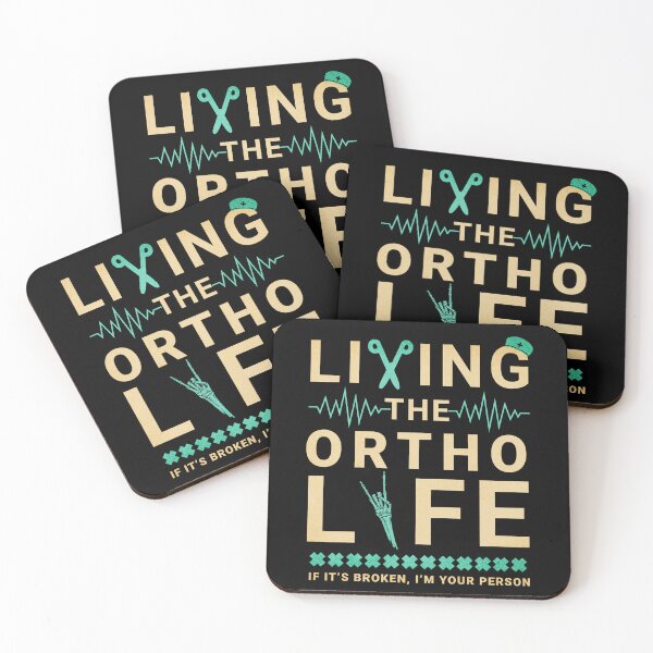 Item preview, Living The Ortho Life Orthopedic Nurse Gift Idea For Orthopedic Surgeon designed and sold by HosvPrint .s.