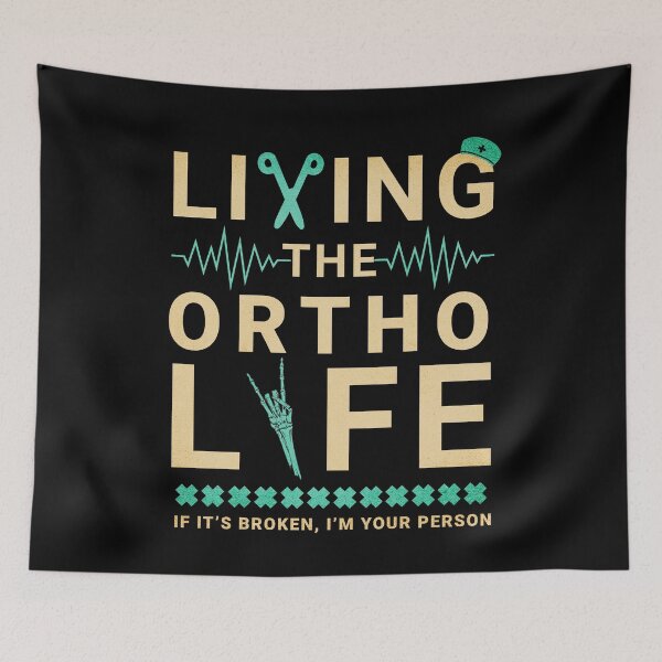 Item preview, Living The Ortho Life Orthopedic Nurse Gift Idea For Orthopedic Surgeon designed and sold by HosvPrint .s.