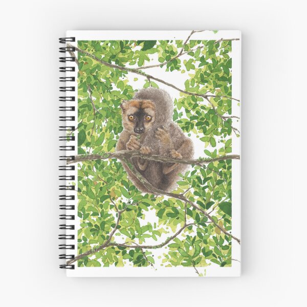 Item preview, Red-fronted lemur in the canopy  designed and sold by olonala-inc.