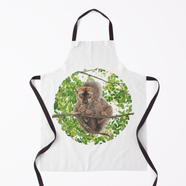 Item preview, Red-fronted lemur in the canopy  designed and sold by olonala-inc.