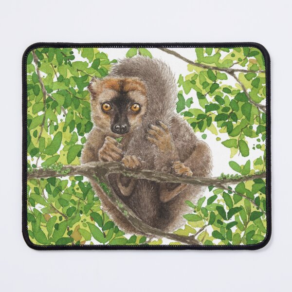 Item preview, Red-fronted lemur in the canopy  designed and sold by olonala-inc.