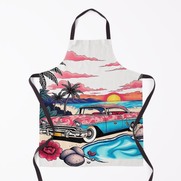 Item preview, Retro Car Art Style designed and sold by irynaartbyim.