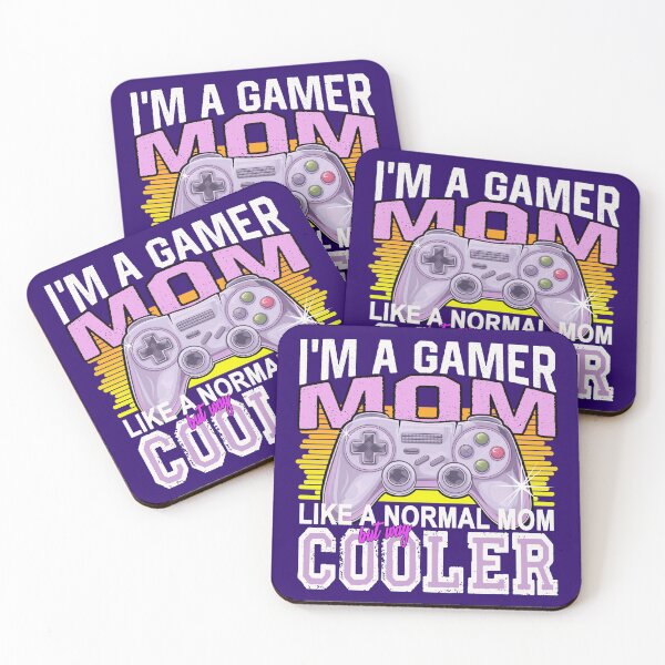 Item preview, I'm a gamer mom but way cooler designed and sold by shirtsngoodies.