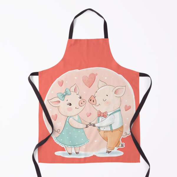 Item preview, Romantic pigs couple designed and sold by AhArtMe.