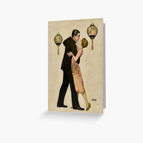 Item preview, Art Deco Dancing Couple designed and sold by LoveVintageToo.