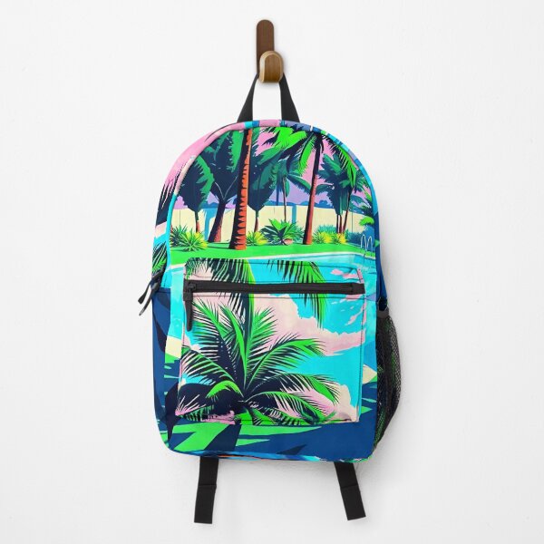 Item preview, Tropical Retreat with Pool designed and sold by irynaartbyim.