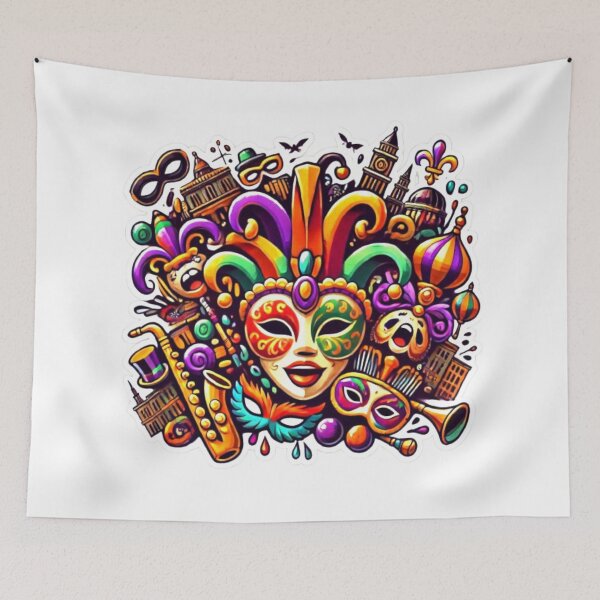 Item preview, Shrove Tuesday, Happy Mardi Gras Fun 2025 Party Kids Men Women Carnival designed and sold by Creat-Des.