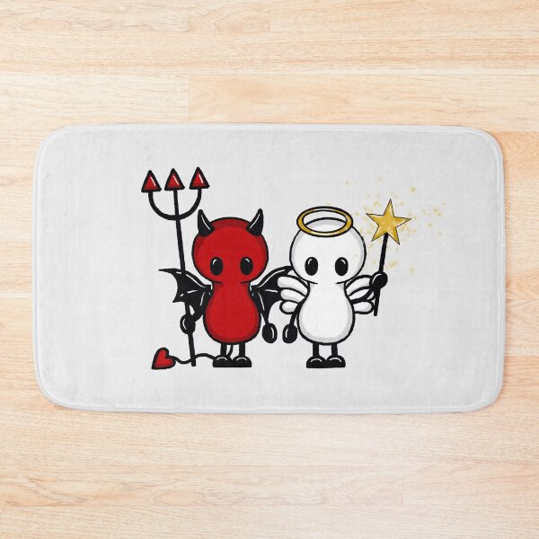Item preview, cute angel and devil Loui and Suki designed and sold by Pezi-Creation.