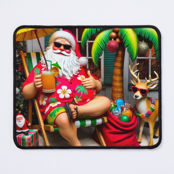 Item preview, Funny Santa Claus designed and sold by Amhebadesigns.