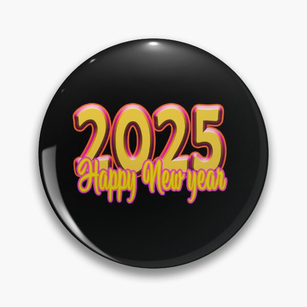 Item preview, 2025 Happy New Year Retro  designed and sold by Bukhisz.