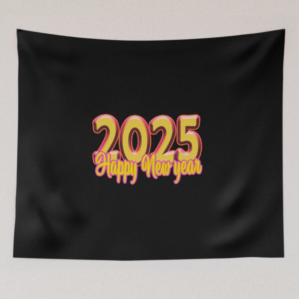 Item preview, 2025 Happy New Year Retro  designed and sold by Bukhisz.