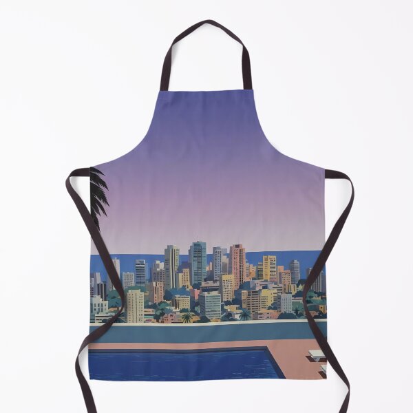Item preview, Rooftop Pool with City View designed and sold by irynaartbyim.
