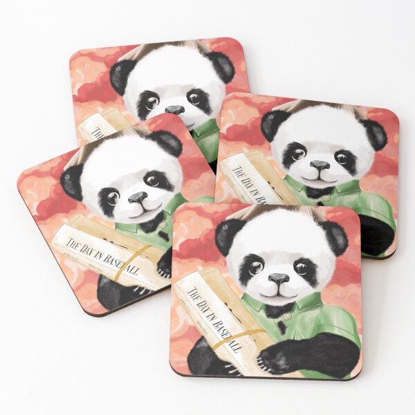 Item preview, Journalist Panda Delivers the Latest Baseball News: Stay Updated with Trending Sports Stories designed and sold by Pandositive.