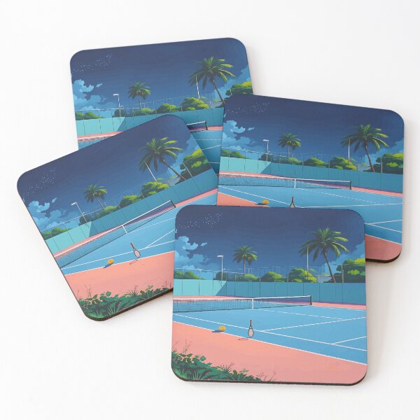 Item preview, Sports Court Surrounded by Trees designed and sold by irynaartbyim.