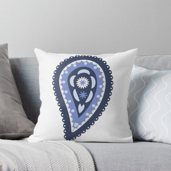 Item preview, Blue Paisley Pattern designed and sold by Dinasworld.