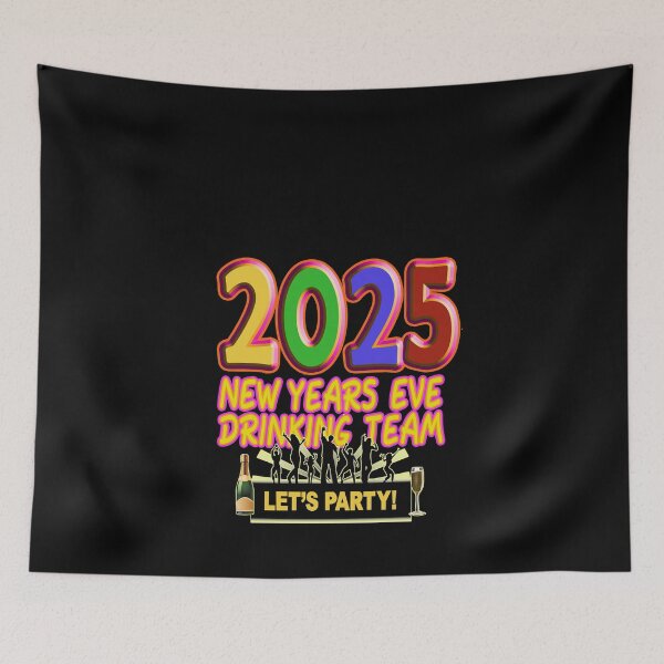 Item preview, 2025 Happy New Year Retro  designed and sold by Bukhisz.