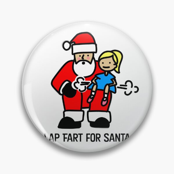 Item preview, Lap fart for Santa! designed and sold by WhackoDesigns.