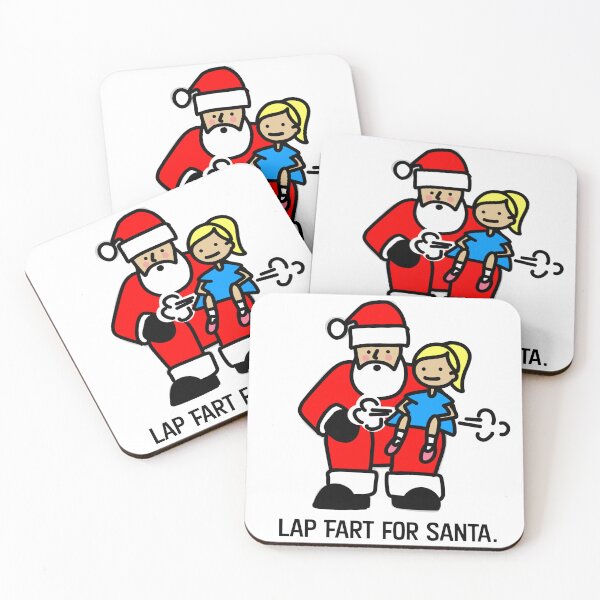 Item preview, Lap fart for Santa! designed and sold by WhackoDesigns.
