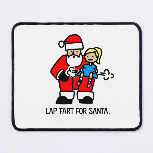 Item preview, Lap fart for Santa! designed and sold by WhackoDesigns.
