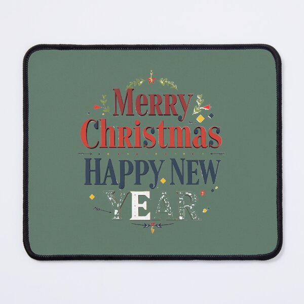 Item preview, Copie de Copie de merry christmas typography designed and sold by idizayilstore.