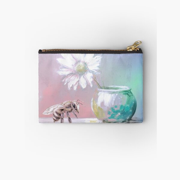 Item preview, Simple Bowl with flowers and very hungry Bee - dePace' designed and sold by mrpropcake.