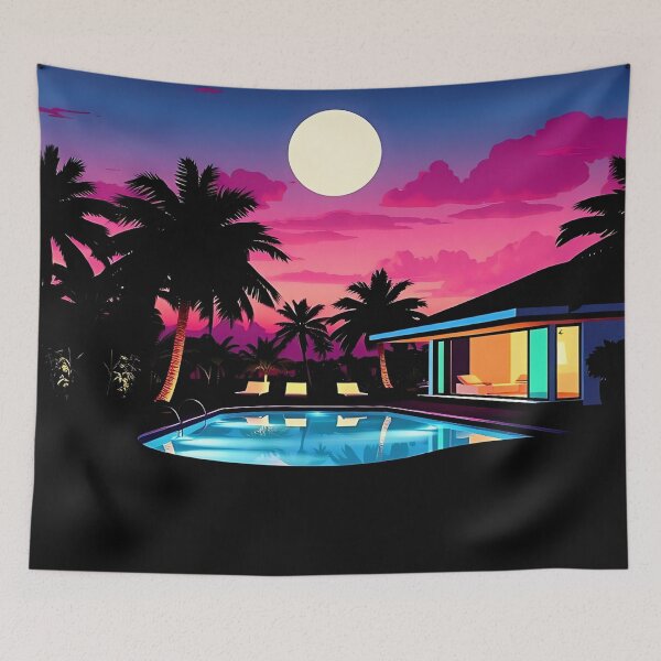 Item preview, Geometric Tropical with Warm Glow designed and sold by irynaartbyim.