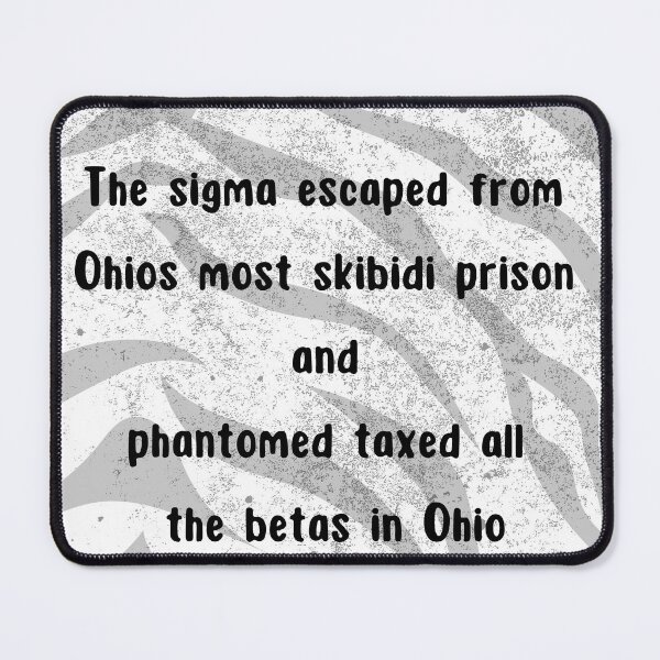 Item preview, Skibidi, sigma, Ohio, phantom taxed, betas designed and sold by Add2crt.