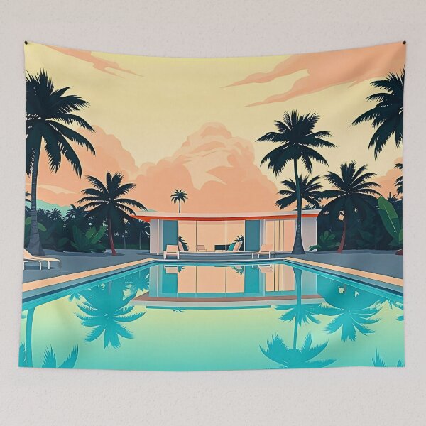 Item preview, Soft Light Tropical Landscape designed and sold by irynaartbyim.