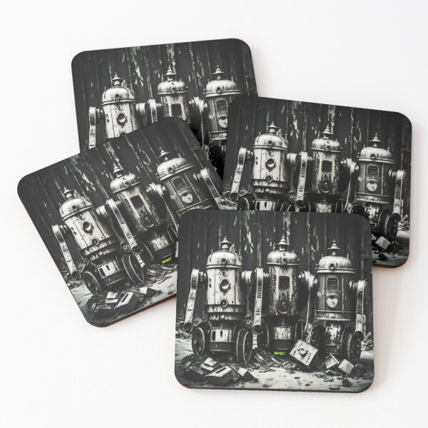 Item preview, Print of Robot Scrap Yard - dePace' designed and sold by mrpropcake.