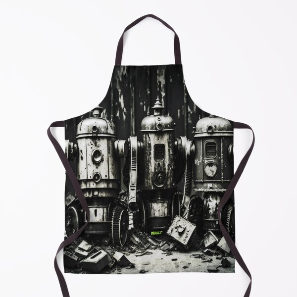 Item preview, Print of Robot Scrap Yard - dePace' designed and sold by mrpropcake.