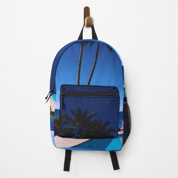 Item preview, Poolside with Ocean View designed and sold by irynaartbyim.