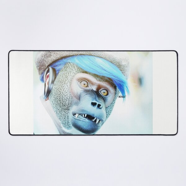 Item preview, Blue Haired Baboon Wearing a Cap - dePace' designed and sold by mrpropcake.