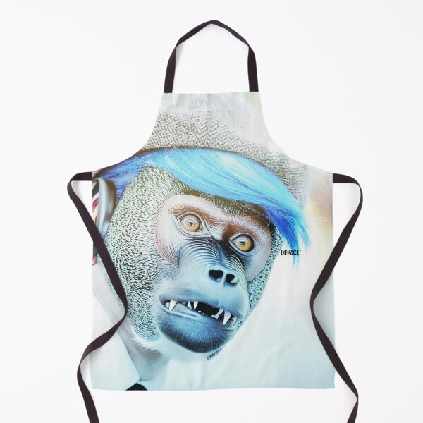 Item preview, Blue Haired Baboon Wearing a Cap - dePace' designed and sold by mrpropcake.