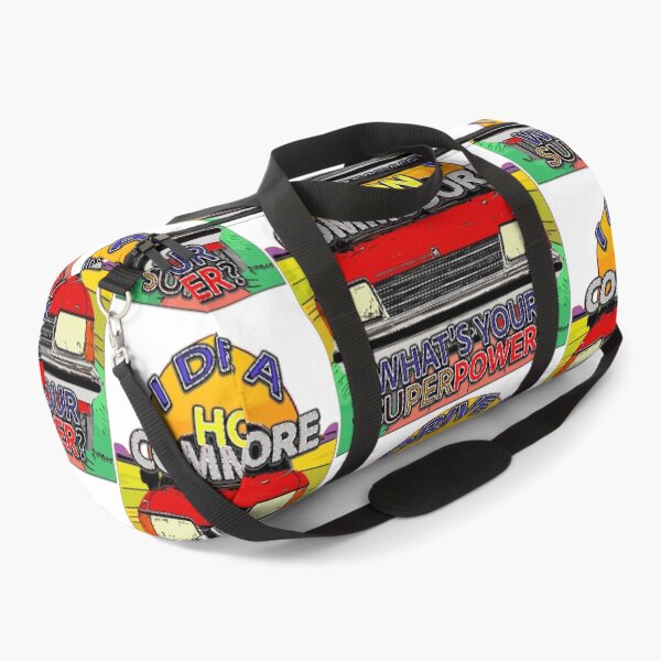 Item preview, Diablo Red VB Commodore Hoon Car Art – Classic Australian Muscle in Cartoon Style over White designed and sold by Michael van der Hoorn.
