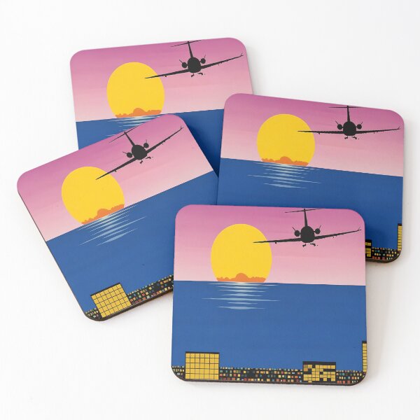 Item preview, Sunset Flight Over Ocean designed and sold by irynaartbyim.