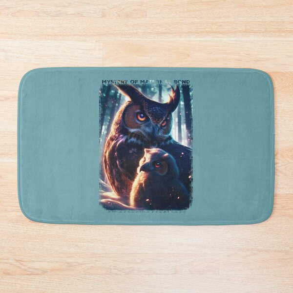 Item preview, Owl and Owlet in Forest Light designed and sold by Zavdesign.